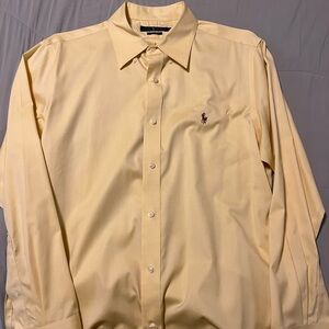 Yellow Polo Ralph Lauren dress shirt